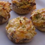 Habanero Stuffed Mushrooms