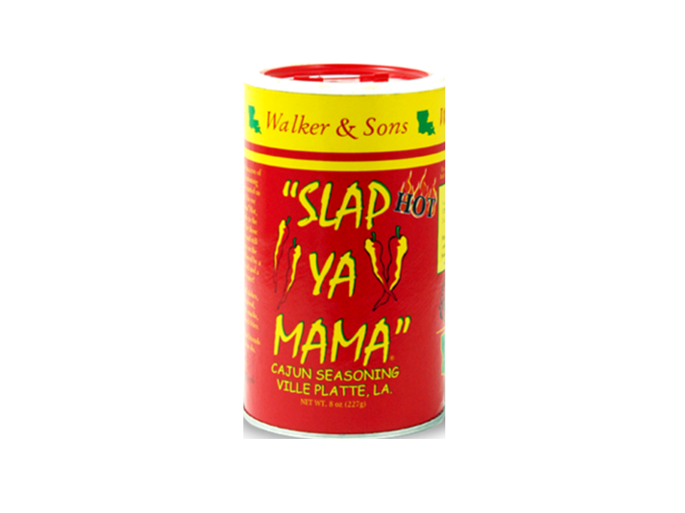 Slap Ya Mama Cajun Seasoning from Louisiana, Hot Blend, No MSG and Kosher,  Pack of 2