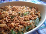 Onion Glaze Green Bean Casserole