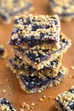 Almond Blueberry Oatmeal Bars