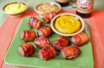 Bacon Wrapped Grilled Brats