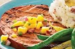 Ham with Hatch Chile & Pineapple Salsa