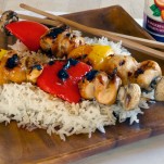 Ponzu Chicken Kabobs