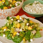 Chopped Papaya Chicken Salad