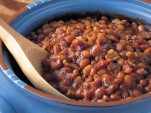 Bourbon Rosemary-Chipotle Baked Beans