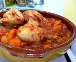 Roasted Garlic Chicken Cacciatore