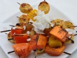 Coconut/ Pineapple Fruit Kabobs