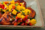 Grilled Chicken with Mango Salsa