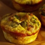 Mini Mushroom and Sausage Quiches