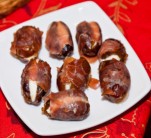 Prosciutto Gorgonzola Stuffed Dates