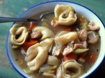 Turkey Tortellini Soup