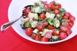 Zucchini and Grape Tomato Salad