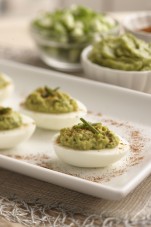 Deviled Green Eggs