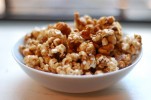 Spicy Peanut Caramel Corn