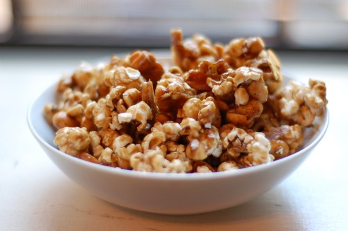 Spicy Peanut Caramel Corn - Peppers of Key West