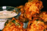 Carolina Reaper Conch Fritters