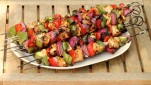 Bee Sting Chicken Kabobs