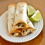 Baked Creamy Chicken Taquitos