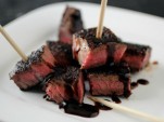 Coffee and Chipotle-Rubbed Steak Kabobs