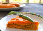 Spicy Serrano-Maple Scalloped Sweet Potatoes