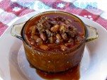 Spicy, Smoky, Sweet Crock Pot Baked Beans