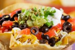 Cinco De Mayo Layered Bean Dip