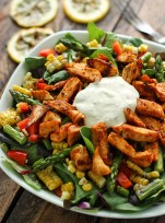 Barbecued Chicken Salad