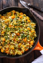 Butternut Squash Skillet with Kale