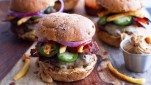 Spicy Peanut Butter Bacon Sliders