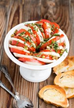 Caprese Salad with Pistachios