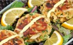 Spicy Crab Cakes with Key Lime Mustard Sauce