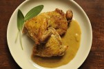 Chicken with Creamy Tangerine Mustard Sauce