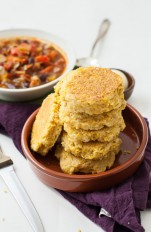 Jalapeno Cornbread Skillet Biscuits