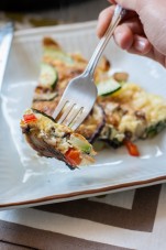 Potato & Zucchini Frittata