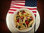 Patriotic Pasta Salad