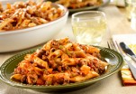 Quick & Spicy Beef with Penne