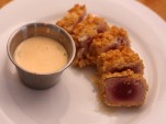 Rice Cracker-Crusted Tuna with Spicy Citrus Sauce