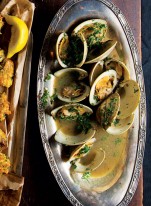 CLAMS IN PEPPER SHERRY SAUCE