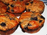 Blueberry Jalapeno Honey Muffins