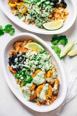 SPICY BRAZILIAN BURRITO BOWLS