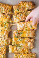 Buffalo Chicken Pizza Sticks