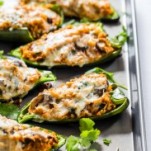 QUESO STUFFED POBLANOS