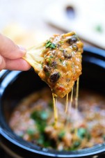 HOMEMADE CHEESY CHILI DIP