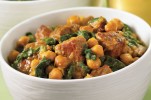 Beef and Chickpea Curry with Spinach