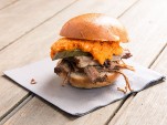 BRAISED BRISKET SANDWICHES WITH PIMENTO CHEESE