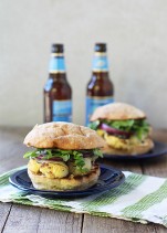 Grilled Cauliflower “Steak” Burgers