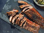 CHAR-SMOKED BABY BACK RIBS