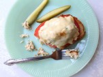 OPEN-FACE CRAB SALAD SANDWICH