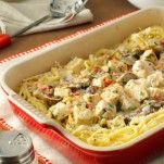 Creamy Turkey Tetrazzini